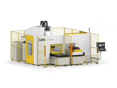 Dual-worktable C-type FSW Machine