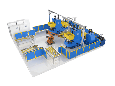P1 Automatic FSW Production Line for Aluminum Alloy Wheel