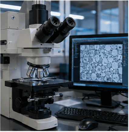 Metallographic analysis