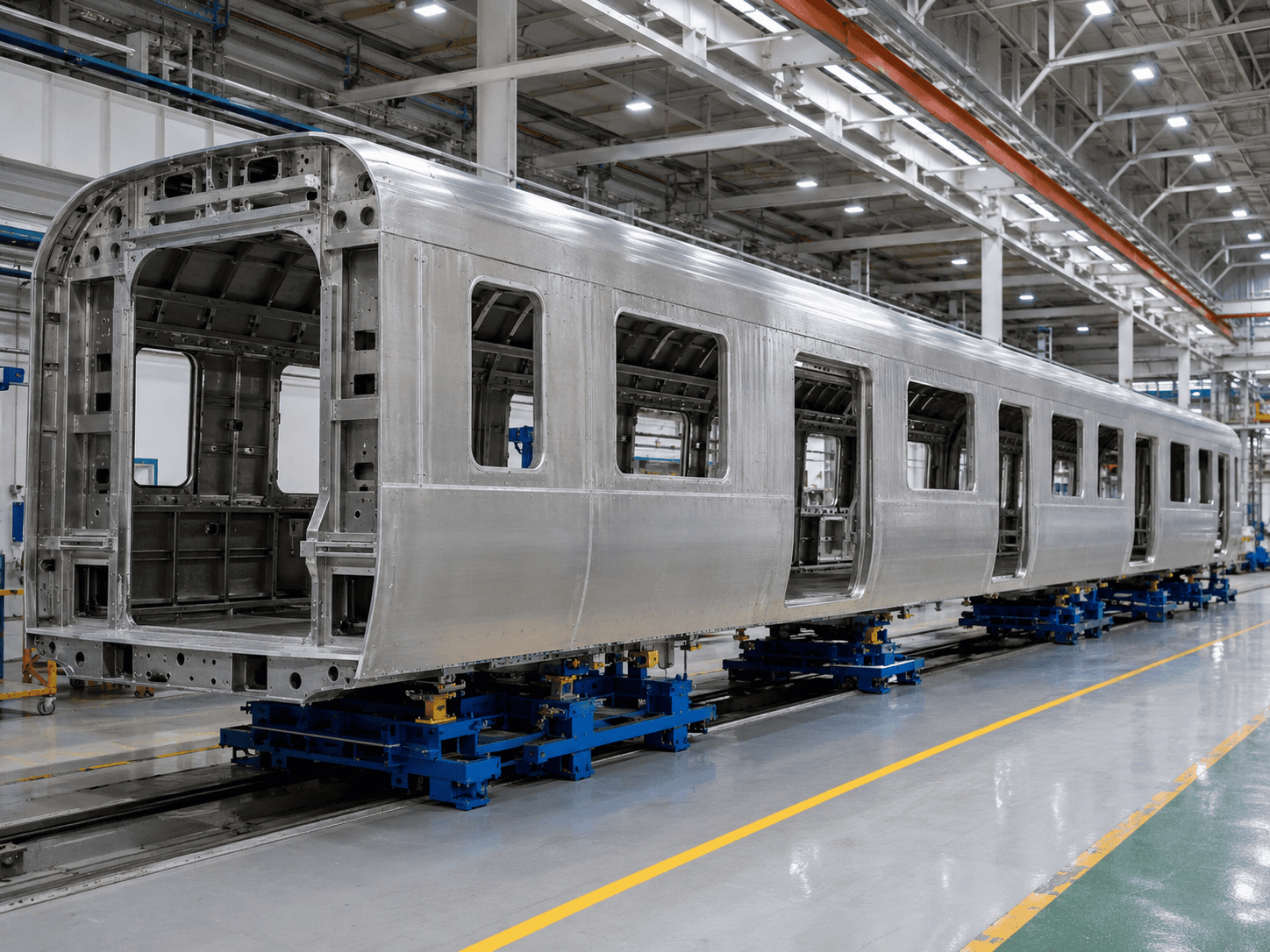 Rail side wall panels